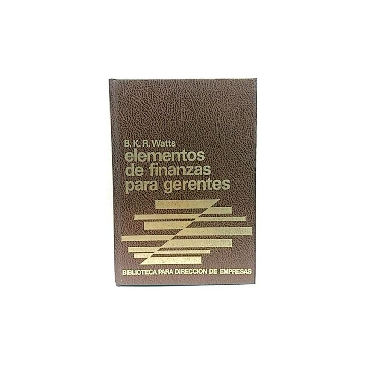 Elementos de finanzas para gerentes